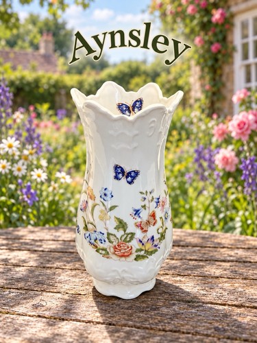 Aynsley cottage garden vase - aynsley,