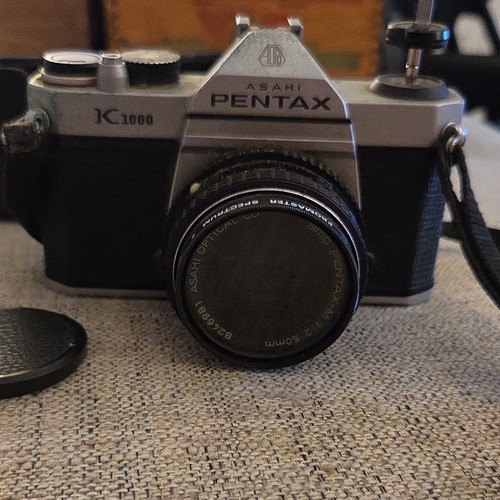 Pentax k1000 silver - pentax, slr