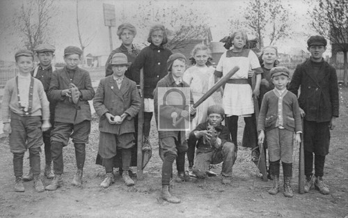 School children playing - school,