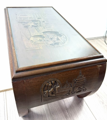 Antique chinese carved camphor - antique,