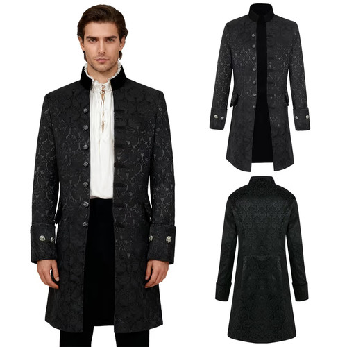 Men gothic tailcoat - men's,