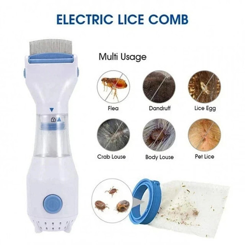 Pet electric flea comb - pet,