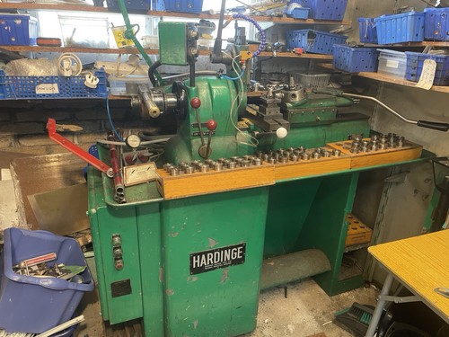 Hardinge lathe - hardinge,