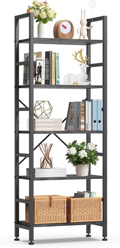 Tier corner bookshelf metal - 5-tier,