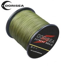 Dorisea Army Green 300M 1000M 2000M Super Power Braided Fishing Line 6LB-300LB