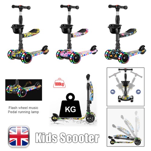 Scooter child kick flashing - scooter,