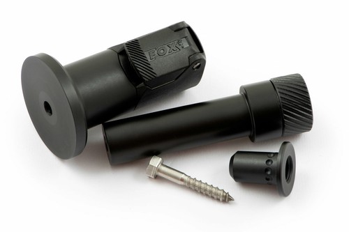 Fox black label - black, stand
