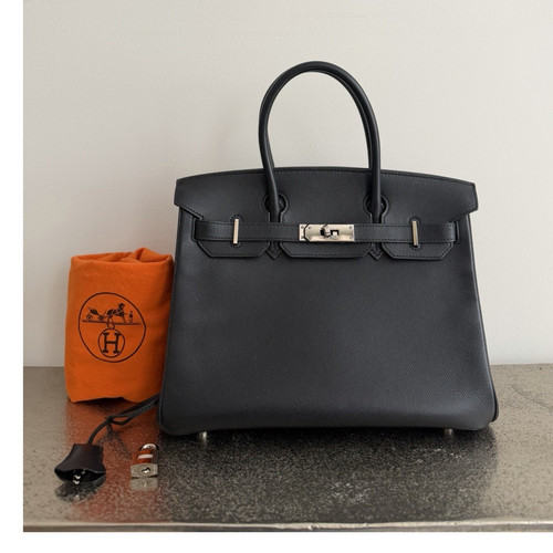 Hermès birkin black lisse - hermÈs, 30