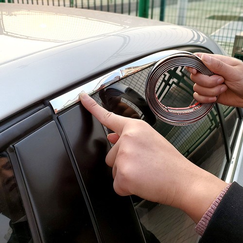 Car door window side chrome - door,