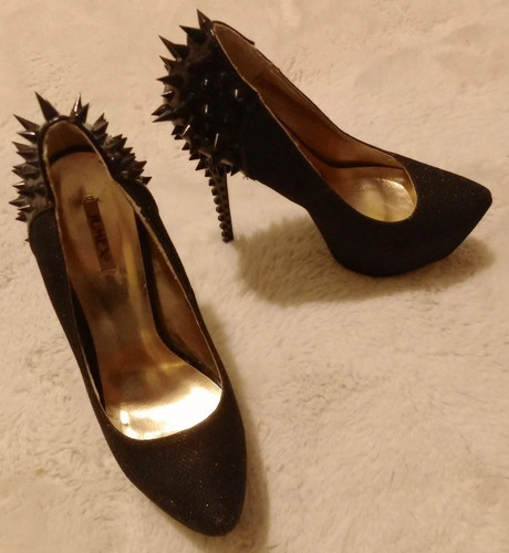 Jumex black sparkle studded - jumex,