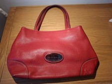 Coccinelle Red Leather Handbag