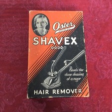 OSTER SHAVEX 0000 Hair Remover Clippers w/ Original Box Racine Wisconsin