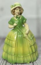Shelton Ivory Empire Potter Figurine Angela 1930s Small Chip On Toe 7.25” RARE