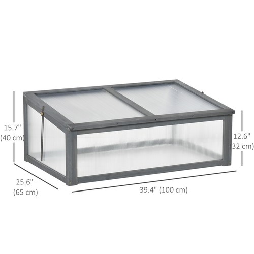 Wooden cold frame greenhouse - wooden,