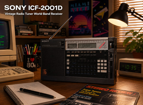 Sony icf 2001d rare - sony, 🌈rare🌈