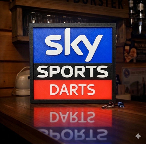 Sky sports darts led - darts,