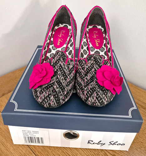 Ruby shoo lola grey - shoo, court