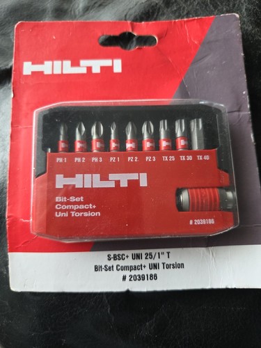 Hilti bit set bsc uni - hilti, s-bsc+