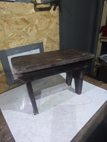 Wooden milking stool plant - milking,