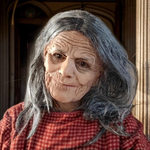 Realistic granny old woman - realistic,