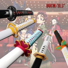 80cm Anime Samurai Wooden