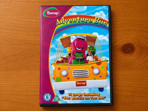 Barney adventure bus - barney,