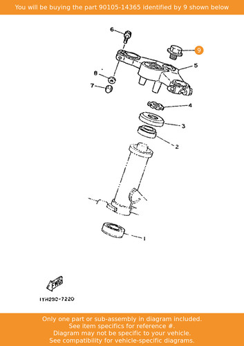 Yamaha bolt flange - yamaha,