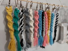 1 x Macrame Keychain Keyring