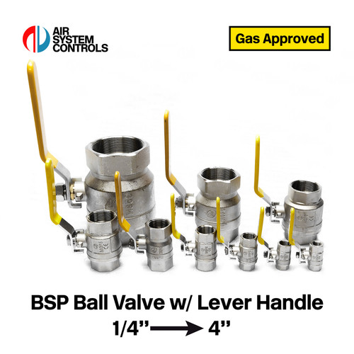 Bsp brass ball - valve, with