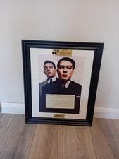 The Krays Reg Kray Hand Written Letter London Gangster Framed Rare