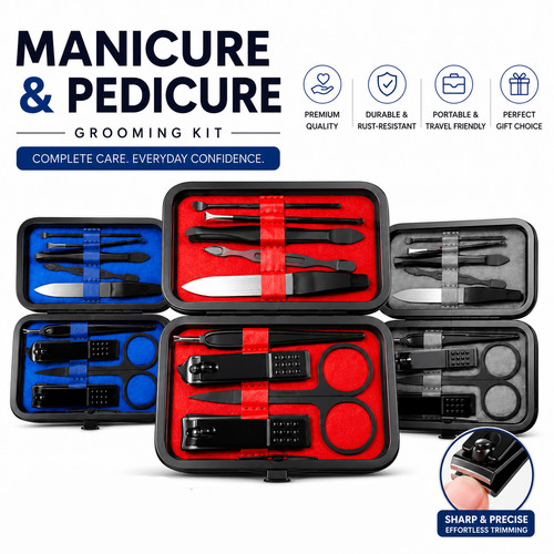 10pcs nail clippers cutter set - nail,