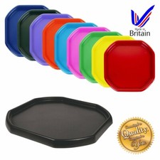 Small Mixing Tray 70cm x 70cm Coloured Plastic Tuff Tray Kids Messy Activities