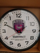 Backwards Anti Clockwise Reverse Back To Front  Clock 