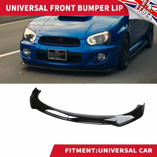 Front bumper lip canard - bumper,