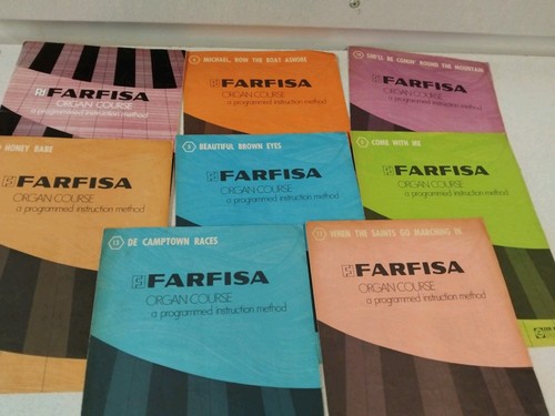 Farfisa organ course student - organ,
