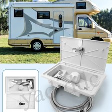1x RV External Exterior Shower Box Kit for Boat Marine Camper Motorhome Caravan