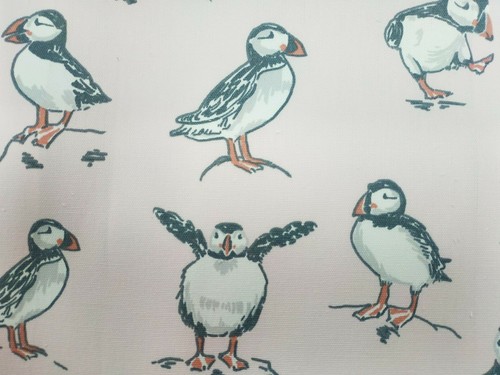 Atlantic puffin blush pink - puffin,