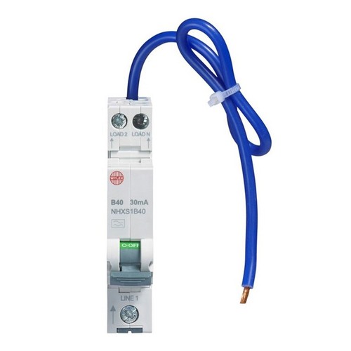 Wylex 40a rcbo type - a, b