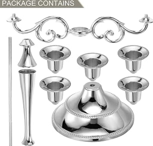 New silver candelabra arm - 3,