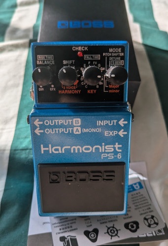 Boss harmonist electric - ps-6,