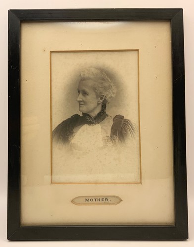 Framed photograph edwardian - photograph,