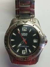 Mens Lorus Sports Watch Working Battery In Used Condition