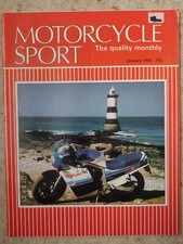 Motorcycle Sport January 1986 GSX-R750, BMW K75 K100, Ducati FF, Squire sidecar