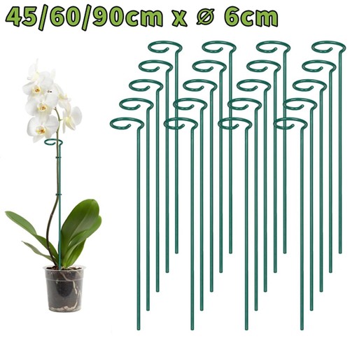 100 pack metal plant support - pack,