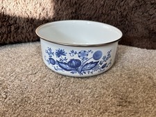 Vintage Blue/White Enamelware