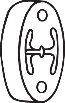 Fits bosal 255 217 muffler - fits,