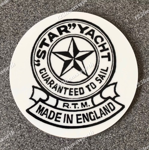 Star yacht emblem drinks - star,