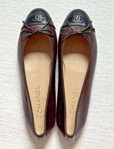 Chanel ballet flats brown - flats,,