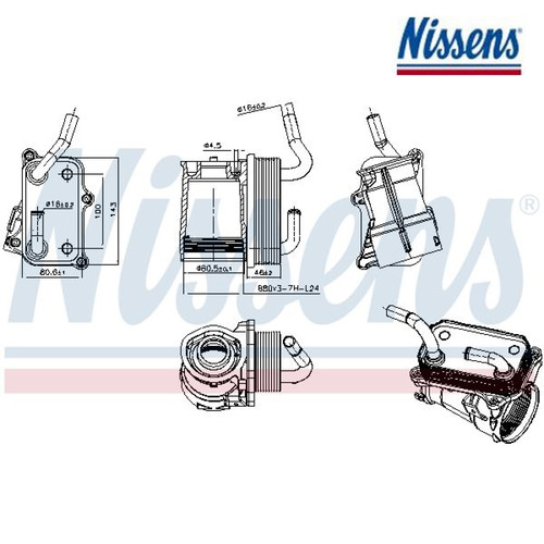 Oil cooler engine - engine,