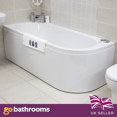 1650 corner bath - bath, panel